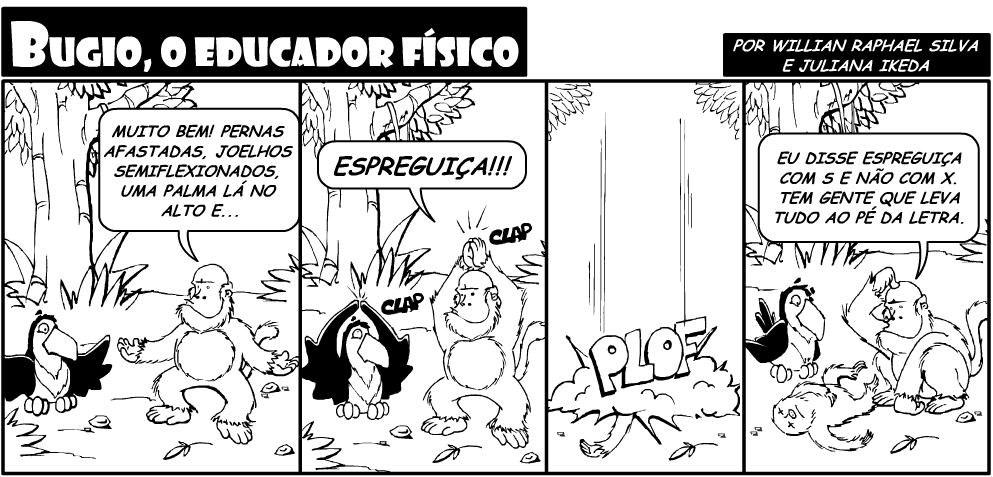 bugio, o educador físico