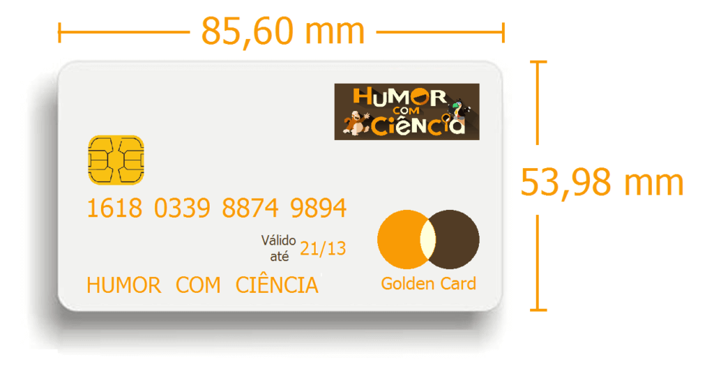 cartão de crédito débito razão áurea número de ouro