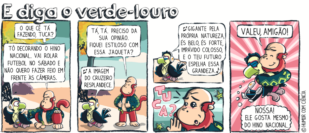 E diga o verde-louro - Humor com Ciência